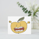 Zornapfel Postkarte (Stehend Vorderseite)