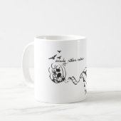zornige Kritiker-Liebhaber-Tasse Kaffeetasse (Vorderseite Links)
