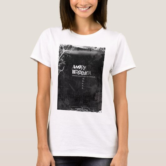 zorniger Züchter. T-Shirt (Vorderseite)