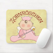 Zornroeschen Mousepad (Mit Mouse)