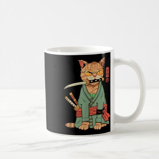 Zoro Cat Warrior Kaffeetasse (Rechts)
