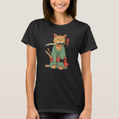 Zoro Cat Warrior T-Shirt (Vorderseite)