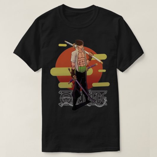 Zoro der verlorene Schwertmann - Ein Stück T-Shirt (Design vorne)