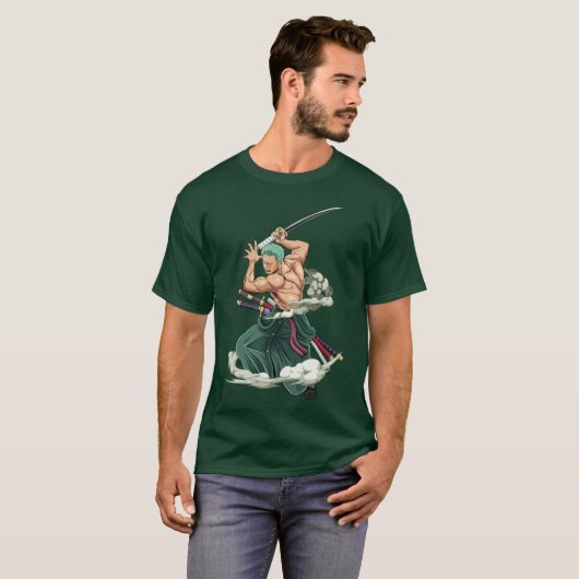 Zoro one piece anime T-Shirt (Vorne ganz)