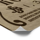 Zoro Third Gewollt Poster (Ecke)