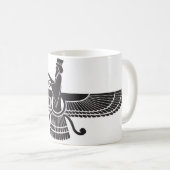 Zoroastrian-persische Tasse der Iran (VorderseiteRechts)