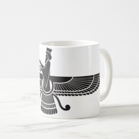 Zoroastrian-persische Tasse der Iran (VorderseiteRechts)