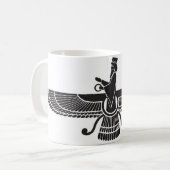 Zoroastrian-persische Tasse der Iran (Vorderseite Links)
