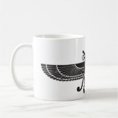 Zoroastrian-persische Tasse der Iran (Links)