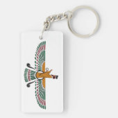 Zoroastrian-Schlüsselanhänger Schlüsselanhänger (Rückseite)