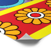 Zoroastrier persischer Faravahar Poster (Ecke)