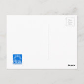 Zoroastrier persischer Faravahar Postkarte (Rückseite)