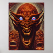 Zoroastrische Dämonen Poster (Vorne)