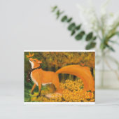 Zorrito de Otoño Postkarte (Stehend Vorderseite)