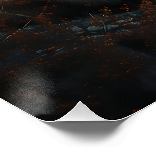 Zorro Celestial: Guardián del Cosmos Poster (Ecke)