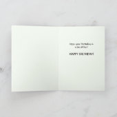 Zorro Happy Birthday Card Karte (Innenseite)