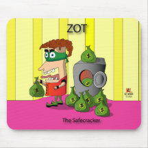 Zot der Safecracker-Mousepad