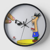 Zot Wall Clock Number 3 - Meldung Uhr (Vorderseite)