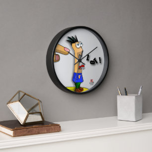Zot Wall Clock Number 4 - The Messenger Uhr