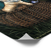 Zoti Woodland Forest Fairy Awen Soothsayer Poster (Ecke)