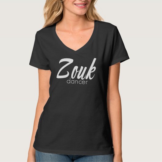 Zouk Tänzer T-Shirt (Vorderseite)
