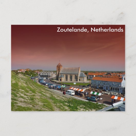 Zoutelande, Niederlande Postkarte (Vorderseite)