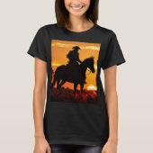 ZOYNK Cowboy Sunset 0023384 T-Shirt (Vorderseite)