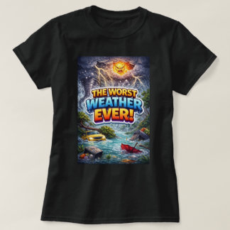 ZOYNK Graphics 0045615 Das schlechteste Wetter übe T-Shirt