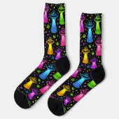 Zoynk Neon Socken 0047465 (Linkes Detail)