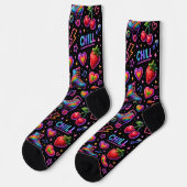 Zoynk Neon Socken 0047480 (Linkes Detail)