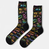 Zoynk Neon Socken 0047481 (Linkes Detail)