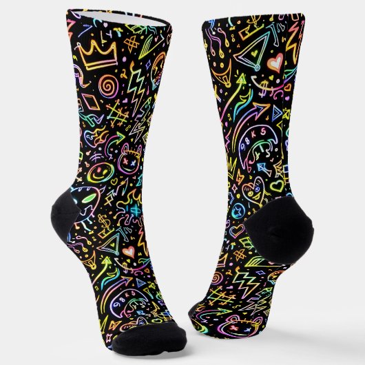 Zoynk Neon Socken 0047482 (Gewinkelt)