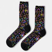 Zoynk Neon Socken 0047484 (Linkes Detail)