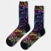 Zoynk Neon Socken 0047505 (Linkes Detail)