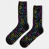 Zoynk Neon Socken 0047523 (Linkes Detail)