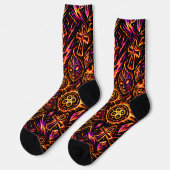 Zoynk Neon Socken 0047592 (Linkes Detail)