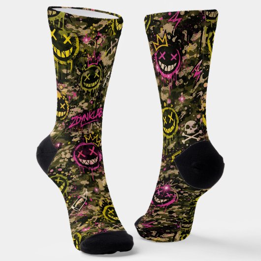 Zoynk Neon Socken 0047678 (Gewinkelt)