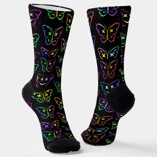 Zoynk Neon Socken 0047686 (Gewinkelt)