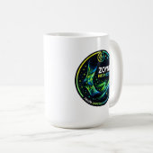 Zoynk Neon Socken Kaffeetasse (VorderseiteRechts)