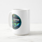 Zoynk Neon Socken Kaffeetasse (Vorderseite Links)