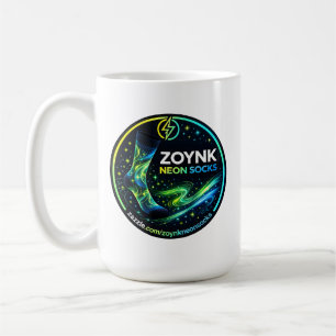 Zoynk Neon Socken Kaffeetasse