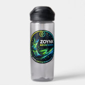 Zoynk Neon Socken Trinkflasche (Rückseite)