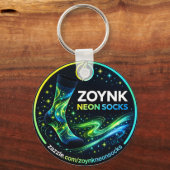 Zoynk Neon Socks Schlüsselanhänger (Rückseite)