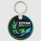 Zoynk Neon Socks Schlüsselanhänger (Rückseite)