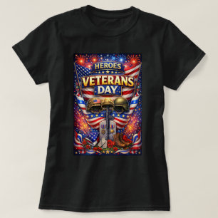 ZOYNK T-Shirt Grafiken Helden Veterans Day 0045410