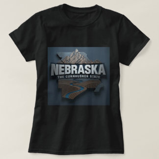 ZOYNK T-Shirt-Grafiken Nebraska 0045480 T-Shirt