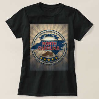 ZOYNK T-Shirt Grafiken North Carolina 0045439
