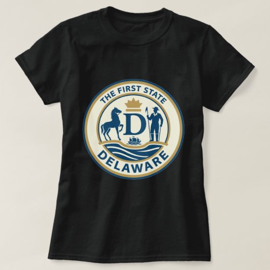 ZOYNK T-Shirt Graphics Delaware 0045225 (Design vorne)