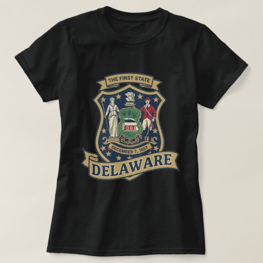 ZOYNK T-Shirt Graphics Delaware 0045229 (Design vorne)