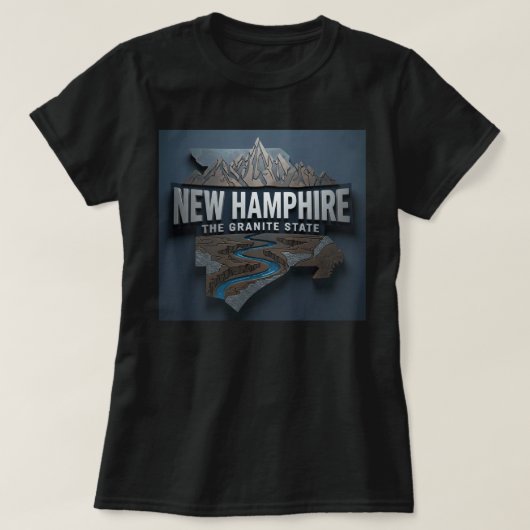 ZOYNK T-Shirt Graphics New Hampshire 0045217 (Design vorne)